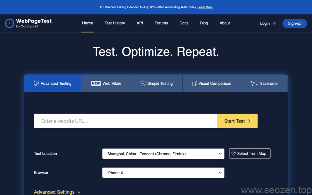 WebPageSpeed-appearance