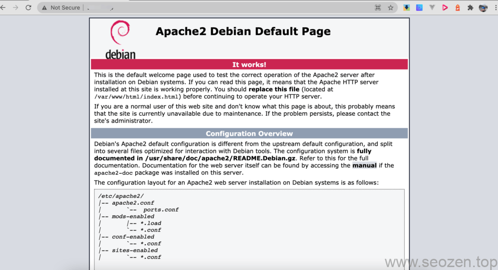 laravel-debian-apache2-active